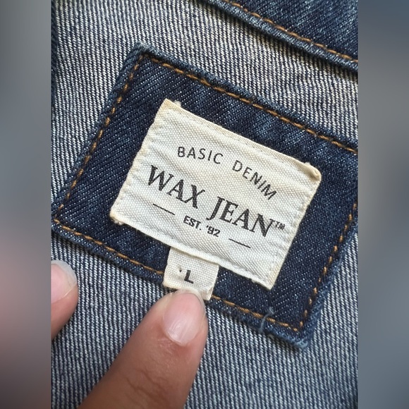 DISTRESSED DENIM JACKET - Picture 3 of 5